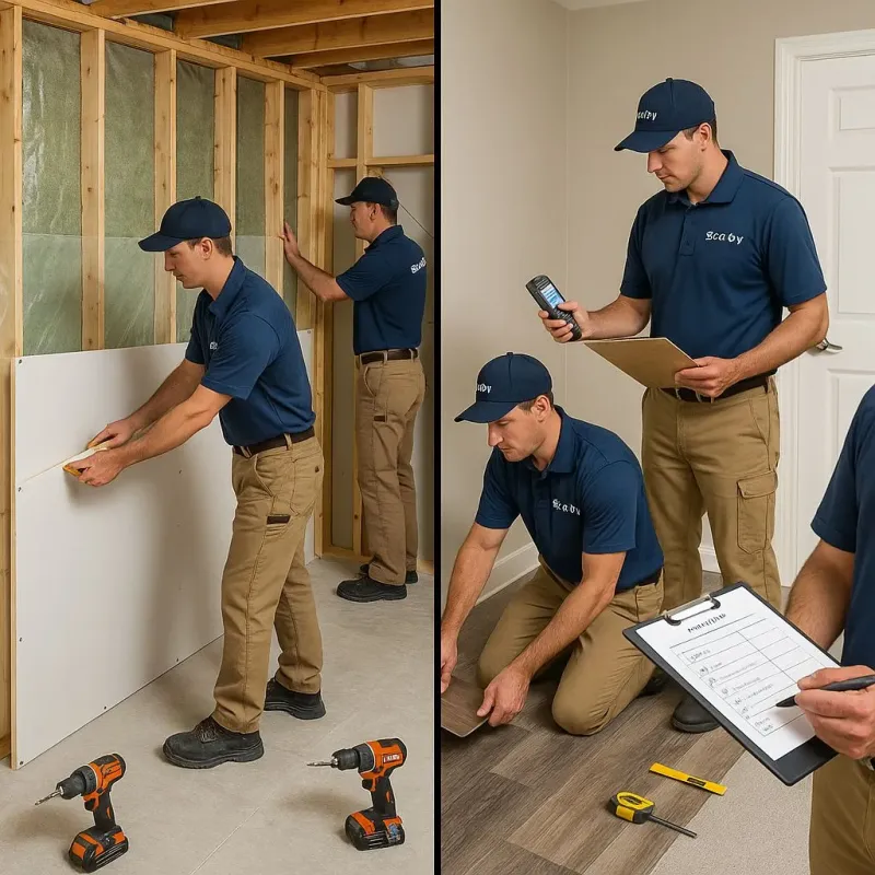 Repairs and Reconstruction process in Columbia County, OR