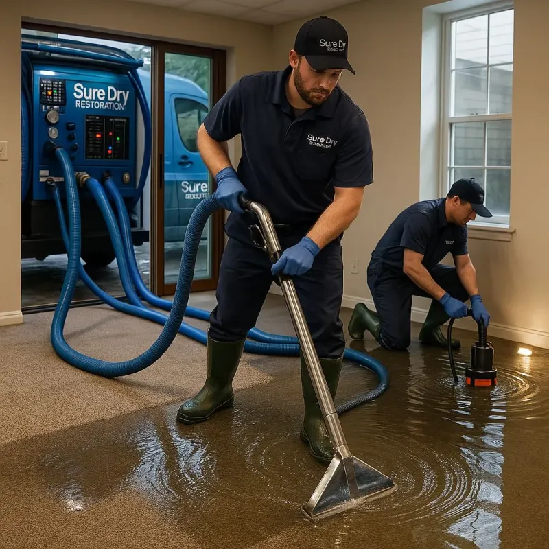 Water Extraction and Removal process in Columbia County, OR